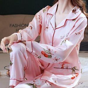 Ice silk simulation silk pajamas